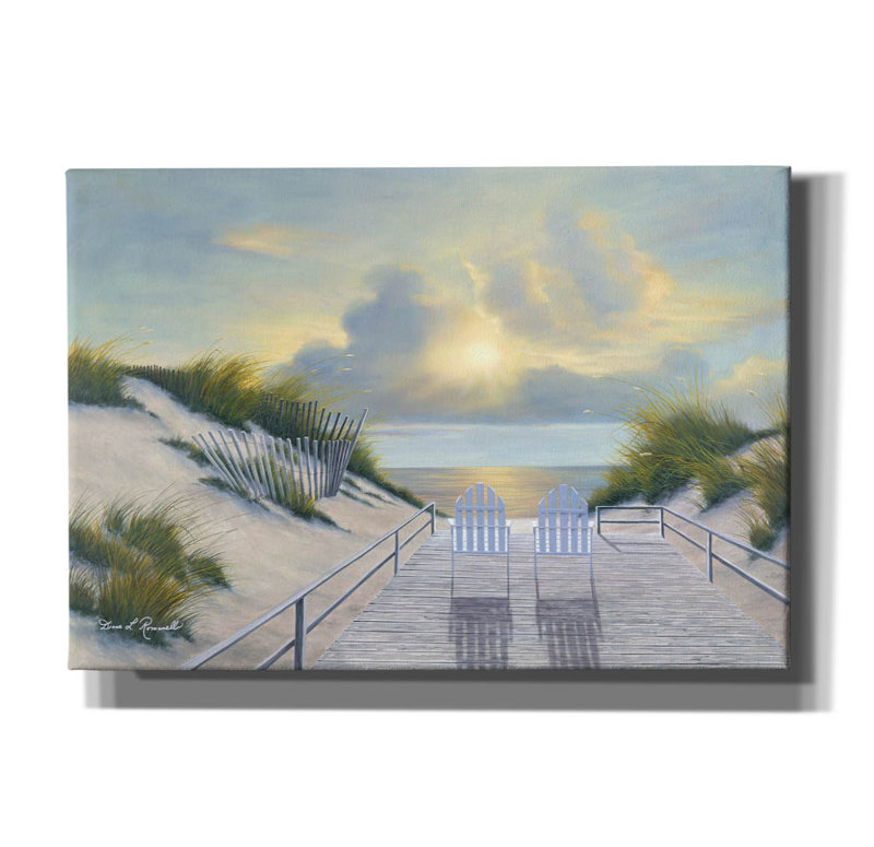 «East End» par Diane Romanello, H 18 po x l 26 po x P 0,75 po