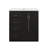 30 Inch Bathroom Vanity With Ceramic Sink, 3 Drawers And 2 Doors, Freestanding Bathroom Vanities, Soft Closing, Solid Wood Frame-468775829