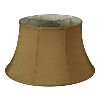 Abat-jour cloche en soie / shantung (araignée)