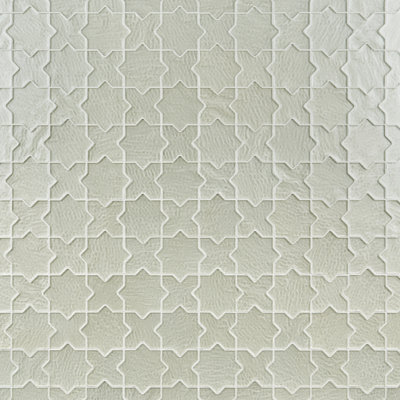 Fate 8.34 In. X 8.34 In. Star Cross Polished Glass Mosaic Wall Tile (0.48 Sq. Ft. / Each)