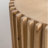 Ceilia Coffee Table,Side Table with Vertical Texture Relief Design