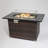 Outdoor Fire Pit Table,Propane Fire Table With Ceramic Tabletop Gas Fire Table