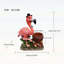 Charmante jardinière en forme de flamant rose - décoration de jardin et de jardin unique, fabrication en résine durable, design fantaisiste