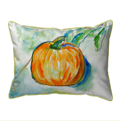 Coussin lombaire intérieur/extérieur citrouille