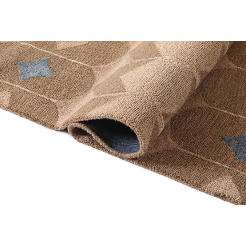 Tapis en laine touffeté à la main Lynx, Rectangle 5' x 8'