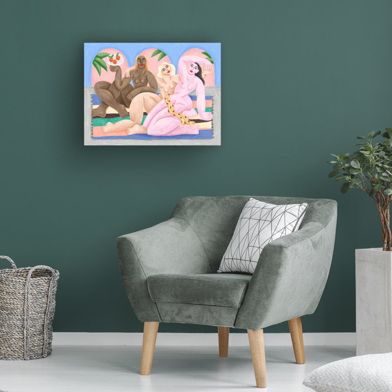 Art sur toile «Bachelo», H 18 po x l 24 po