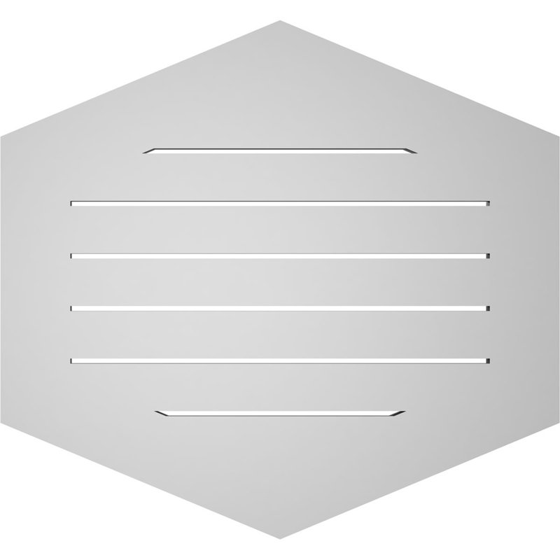 Pente verticale verticale en uréthane 5 pi, H 26 po x l 28 po x P 1 po