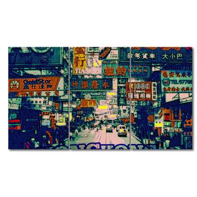 3 Piece Wrapped Canvas Print