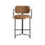 JALEN Upholstered Bar Stool with Metal Frame-746359556