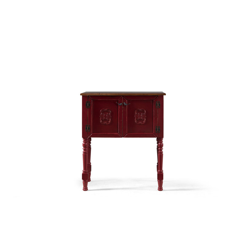 Oded 92cm Console Table, Red