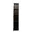 Freestanding Black Cabinet with Two Doors and Fixed Shelves – Kitchen & Dining Room Storage Cabinet-1832011446