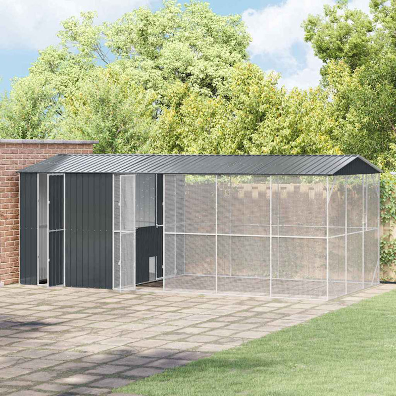 247cm Steel Floor Bird Cage