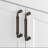 GlideRite Hardware Twisted Steel Drawer 6-5/16 in. Center to Center Birdcage Pull-70902147-126284629-126284630