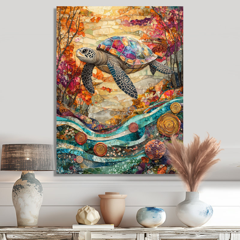 Coey - animaux, art mural, Toile tendue, Ne s’applique pas, H 20 po x l 12 po