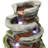 Hugo Cobblestone Rock Polyresin Outdoor Water Fountain with Lights