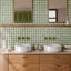 Tetuan Astre 12-1/8 In. X 21-7/8 In. Porcelain Wall Tile