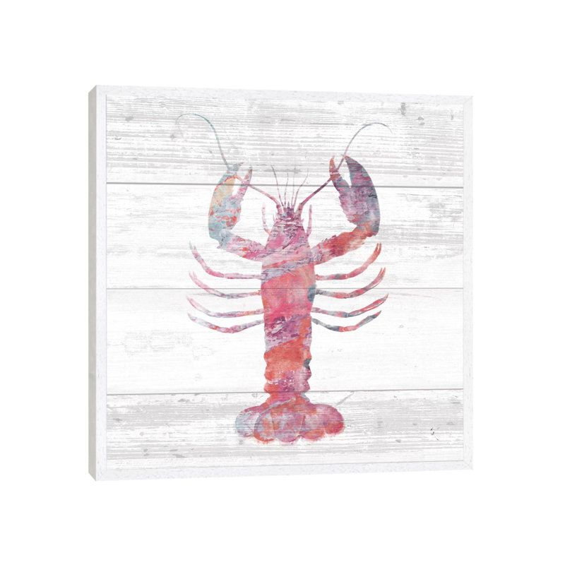 Ocean Life II by Sarah Adams - Gallery-Wrapped Canvas Giclée on Canvas, 93.98 cm H x 93.98 cm W, White Framed