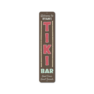 Plaque Tiki Bar