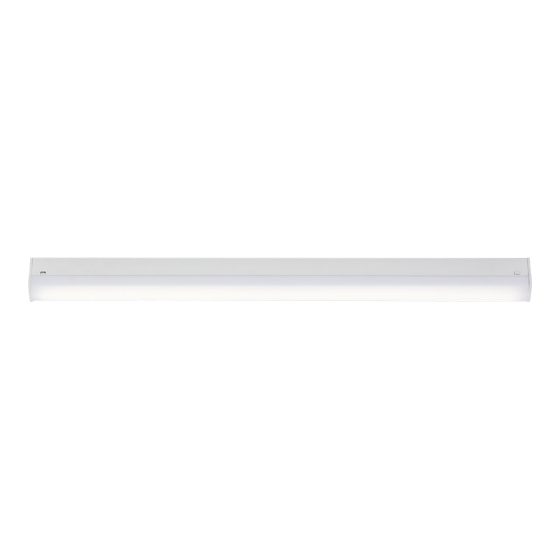 White Acrylic LED Strip Light with Diffuser, 2'