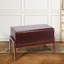 Tabouret en bois rembourré Mid Century-296692392