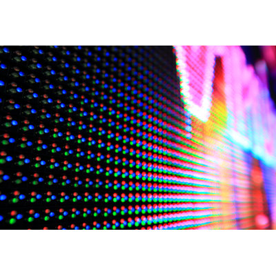 Led Red Green Blue - Wrapped Canvas Print