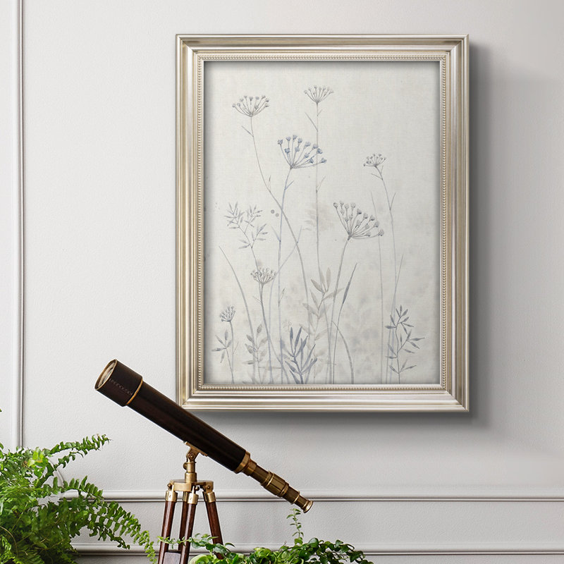 Neutre Queen Anne's Lace I - reproduction de photo sur toile, L 21 po x H 25 po