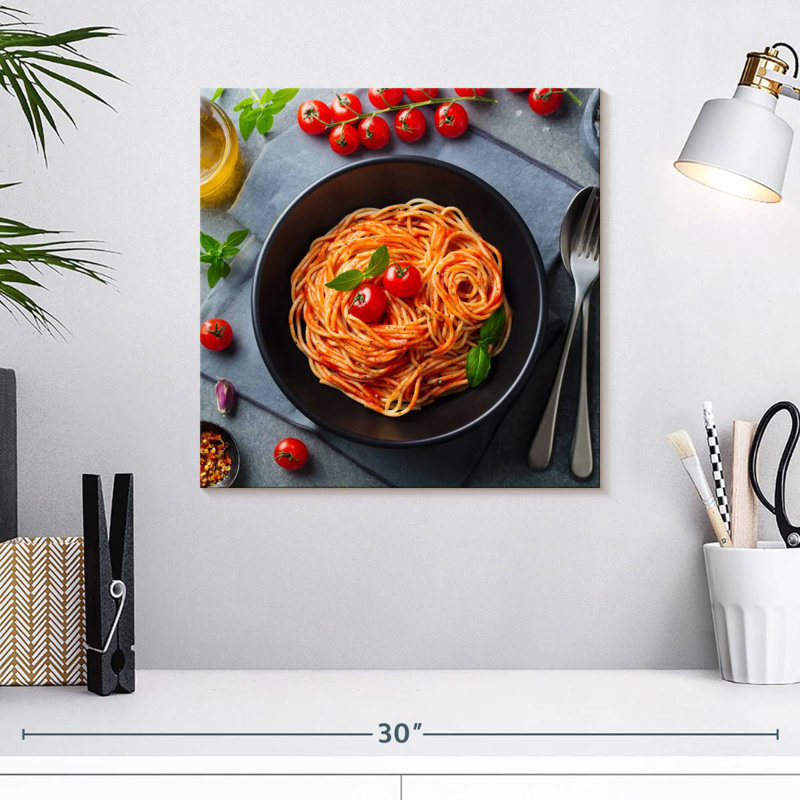Yarlin Tomato Sauce Pasta, 16" H x 16" W