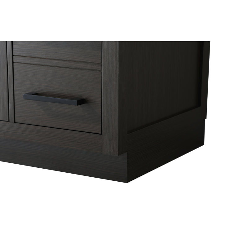 Ahner 36 inch Single Bathroom Vanity, Mocha Brown