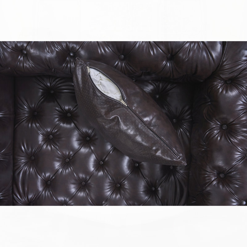 103.8'' Faux Leather Sectional