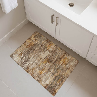 Tapis abstrait lavable à la machine de qualité supérieure Mayfield AMF2368