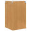 Vidaxl Hanging Cabinet Riga Artisan Oak And White 57 X 57 X 100 Cm-121218069