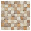 Rabat 1" x 1" Marble Grid Mosaic Wall & Floor Tile
