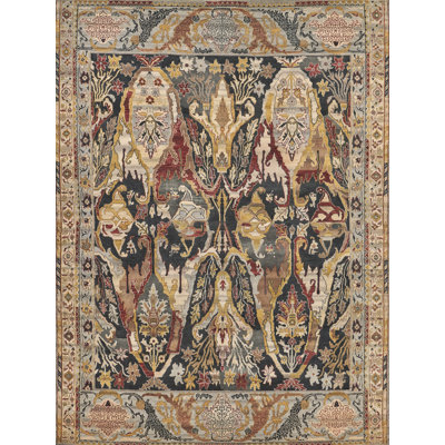 Jurassic Hand Knotted Wool Oriental Area Rug