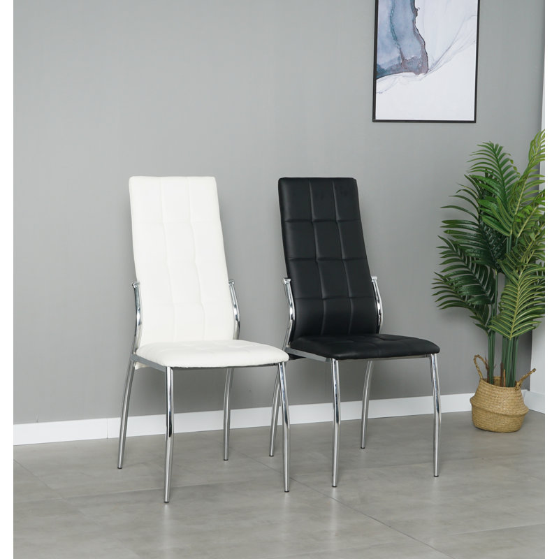 Chaise d'appoint Keriona, Blanc
