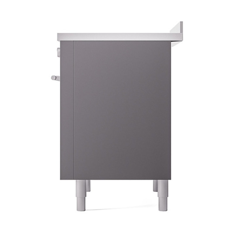 ILVE Professional Plus II Series 36 in. Induction Range with 6 Induction Elements (Solid Door)