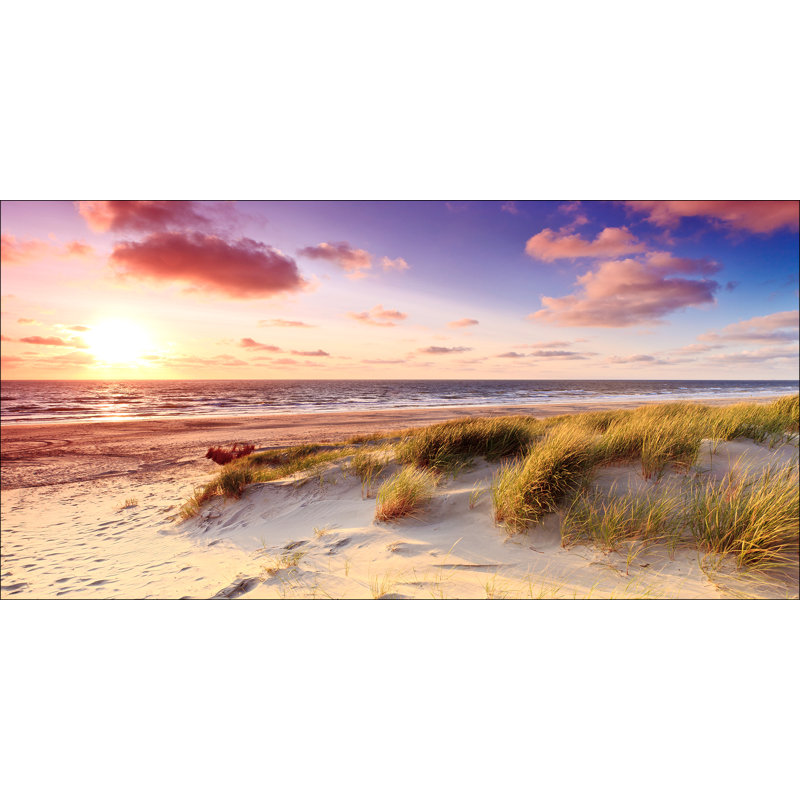 Tranquil Sea Giclée - Wrapped Canvas Print, 120cm H x 60cm W