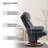 Kimmons Reclining Chairs with Ottoman, 360 Degrees Swivel Recliners with Massage, Faux Leather-1563903954
