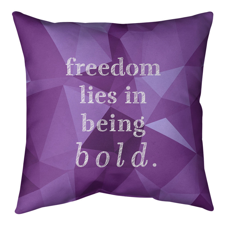 Coussin de sol, 40 po x 40 po, Mauve / Blanc