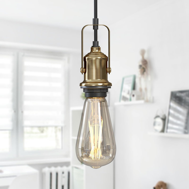 Amneet 1 - Light Pendant, Yellow Brass