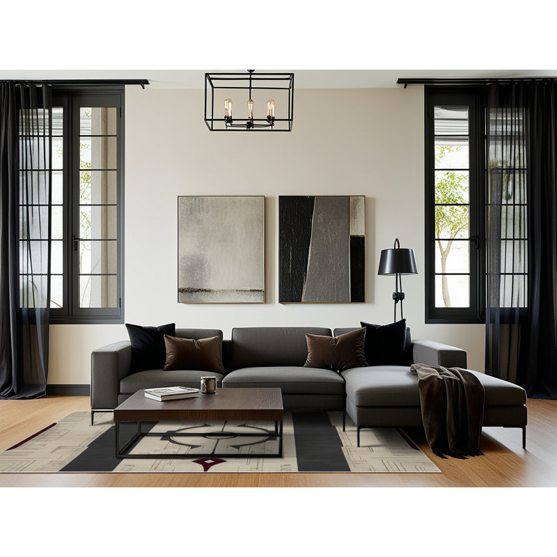 Aristocrat's Aura Rug, Rectangle 2' x 3'