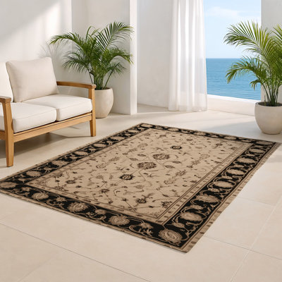 Tapis d'intérieur et d'extérieur brun français