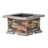28" Concrete Wood Burning Outdoor Fire Pit Table With Lid Fire Pit Outdoor Fireplace-63152329