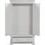 Adaleya 2 Door 1 Drawer Wardrobe-1214912570
