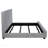 Fandango Gray Upholstered Eastern King Bed