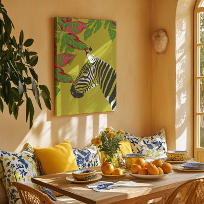 " Zebra's Tropical Retreat "