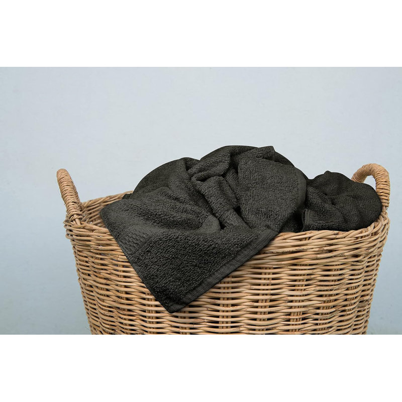 Kenrik Midweight Bath Towel, Navy Blue