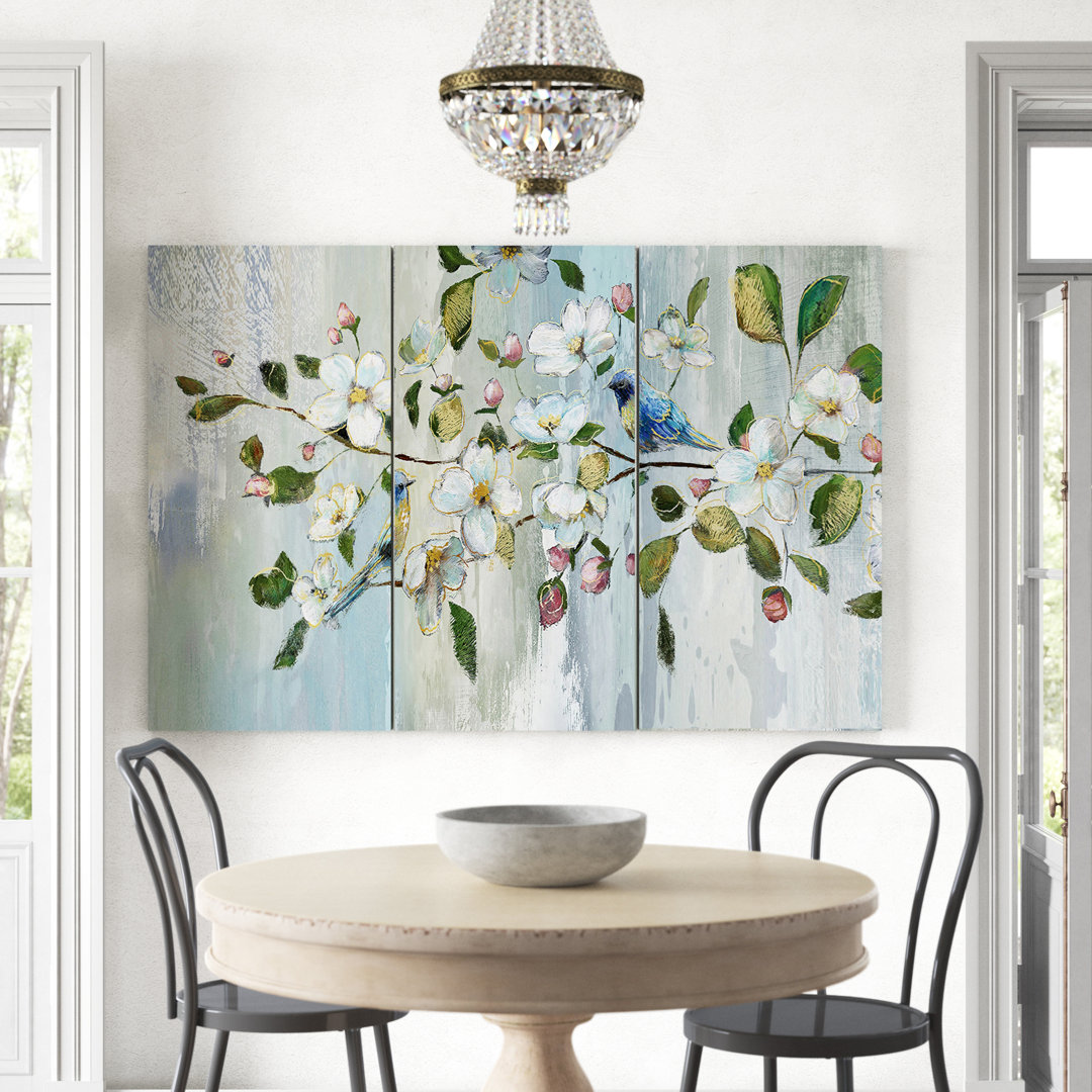 " Painterly Spring " 3 - Pieces Kelly Clarkson Home Overall 