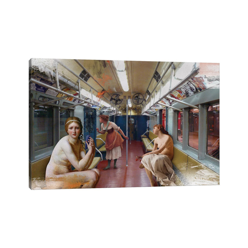 Subway by José Luis Guerrero - Wrapped Canvas Print, 66.04 cm H x 45.72 cm W x 3.175 cm D