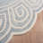 Novelty Rajashri Hand Tufted Wool/Cotton Geometric Rug in Light Gray/Ivory-1687733857