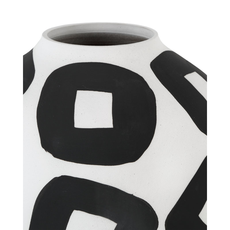 Pagliacci Handmade Table Vase, 9.5" H x 9" W x 9" D
